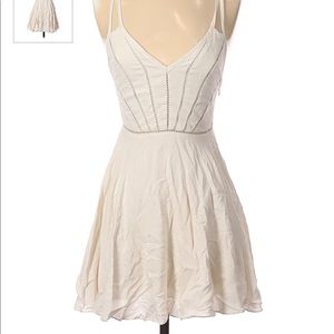 White urban outfitters flowy mini dress
